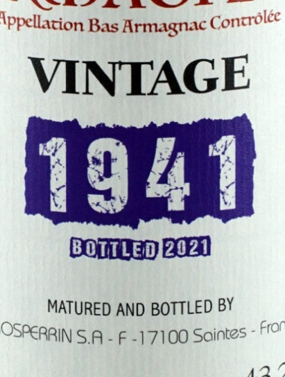 Gaosperrin Bas Armagnac 1941/2021