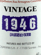 Load image into Gallery viewer, Gaosperrin Bas Armagnac 1946/2021