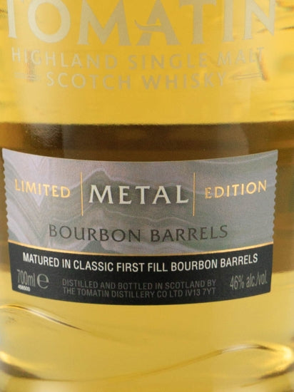 Tomatin Five Virtues Metal
