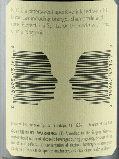 Forthave Spirits Red Aperitivo