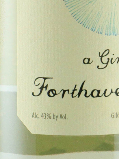 Forthave Spirits Blue Gin