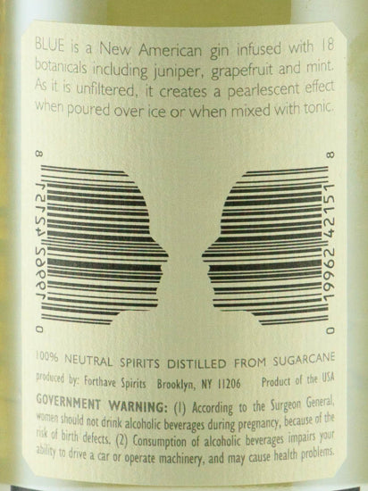 Forthave Spirits Blue Gin