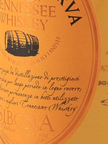 Sibona Grappa Tennessee Whiskey Wood Finish