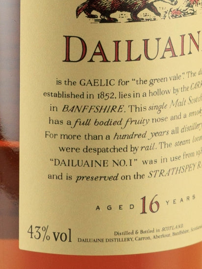 Dalmore 16 Year Old