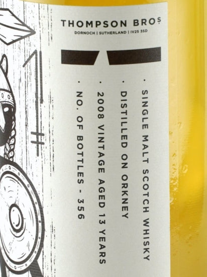 Dornoch Orkney Single Malt 13 Year Old 2008