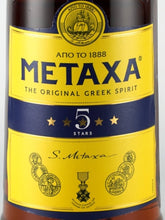 Load image into Gallery viewer, Metaxa 5 Star