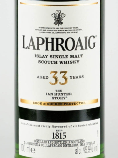Laphroaig 33 Year Old Ian Hunter Story Book 3