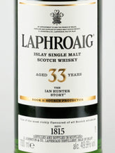 Load image into Gallery viewer, Laphroaig 33 Year Old Ian Hunter Story Book 3