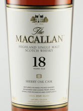 Load image into Gallery viewer, Macallan 18 Year Old 2021 Release