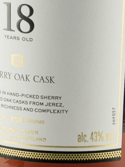 Macallan 18 Year Old 2021 Release