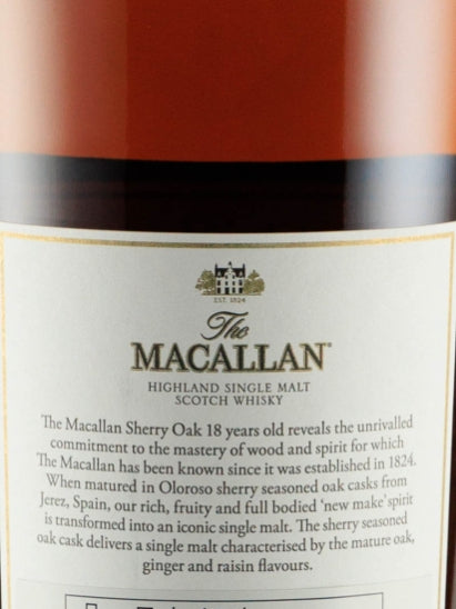 Macallan 18 Year Old 2021 Release