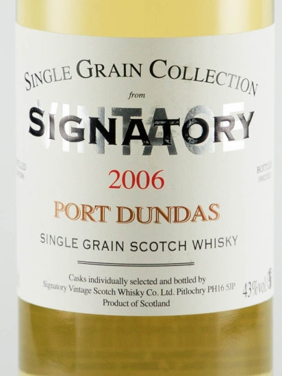 Signatory Port Dundas 14 Year Old 2006