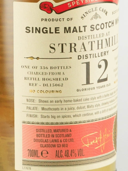 Old Particular Strathmill 12 Year Old 2009