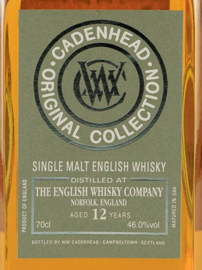 Cadenhead Original Collection English Whisky 12 Years Old