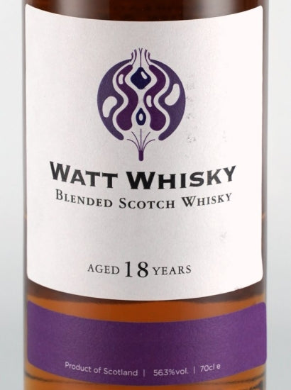 Watt Whisky Blended Scotch 18 Years Old 2003