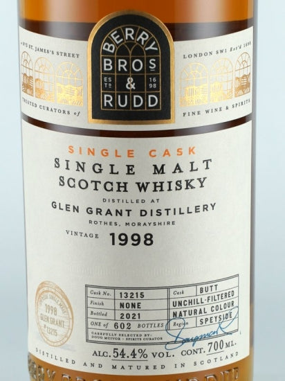 BB&R Glen grant 23 Years Old 1998