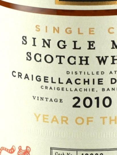 BB&R Craigellachie 11 Years Old 2010