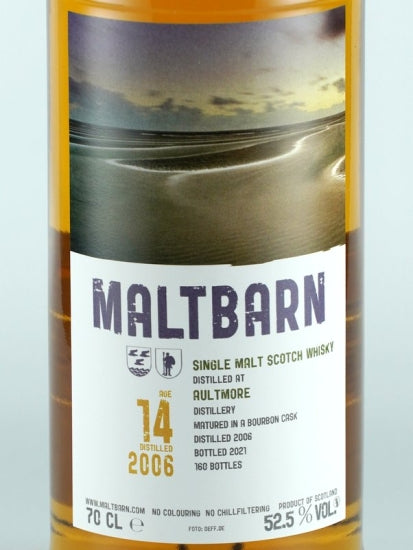 Maltbarn Aultmore 14 Years Old 2006