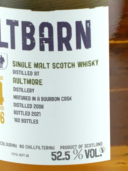 Maltbarn Aultmore 14 Years Old 2006