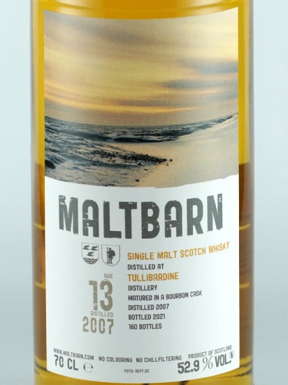Maltbarn Tullibardine 13 Years Old 2007