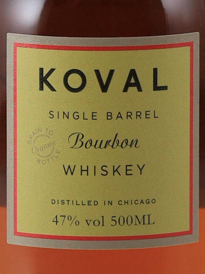 Koval Single Barrel Bourbon 500ml