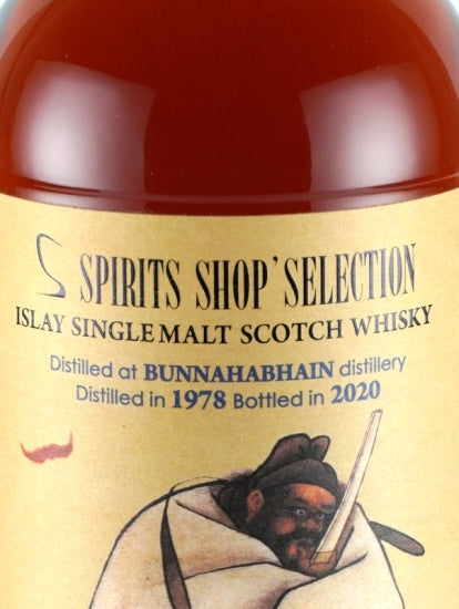 Spirits Shop Selection Bunnahabhain 1978/2020