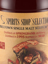 Load image into Gallery viewer, Spirits Shop Selection Springbank 1995/2020