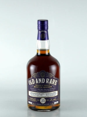Old & Rare Cragganmore 25 Years Old 1995