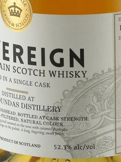 Hunter Laing Sobriqin Port Dundas 29 Years Old 1990