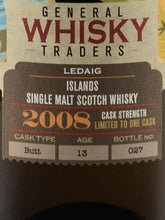 Load image into Gallery viewer, General Whisky Traders Ledaig 13 Years Old 2008