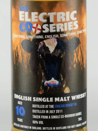 The Electric Cool English Whisky 10 Years Old 2011