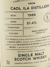 Load image into Gallery viewer, Connoisseur's Choice Cask Strength Caol Ila 31 Years Old 1988