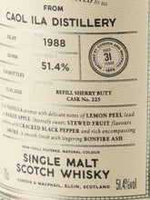Load image into Gallery viewer, Connoisseur's Choice Cask Strength Caol Ila 31 Years Old 1988