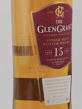 Load image into Gallery viewer, Glen Grant 15 Years Old 700ml