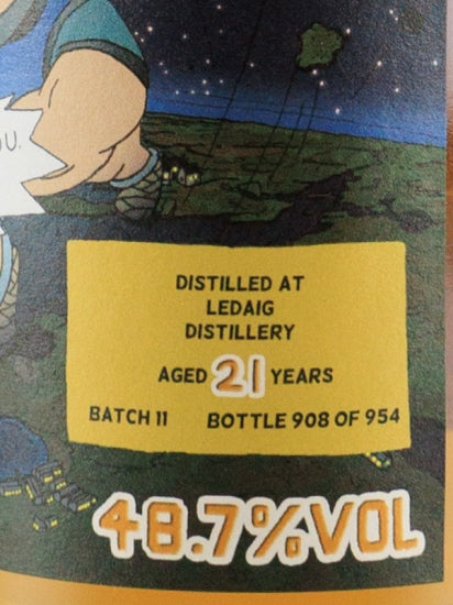 Boutique Whisky Ledaig 21 Years Old Batch 11