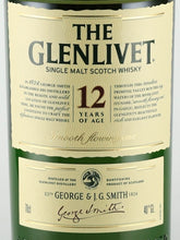 Load image into Gallery viewer, Glenlivet 12 Years Old Old Label