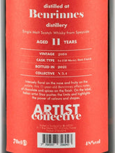 Load image into Gallery viewer, Artist Collective Benrinnes 11 Years Old 2010