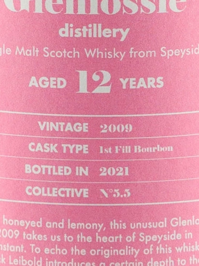 Artist Collective Glenlossie 12 Years Old 2009