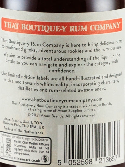 Boutique Rum Company The Flying Dutchman 4 Years Old Batch 1