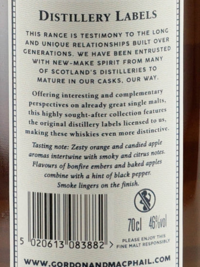 Gordon & MacPhail Distillery Label Ardmore 2000/2021