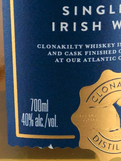 Clonakilty Galley Head Single Malt