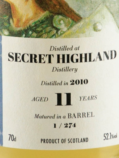 Climax Series Secret Highland 11 Years 2010 52.1%