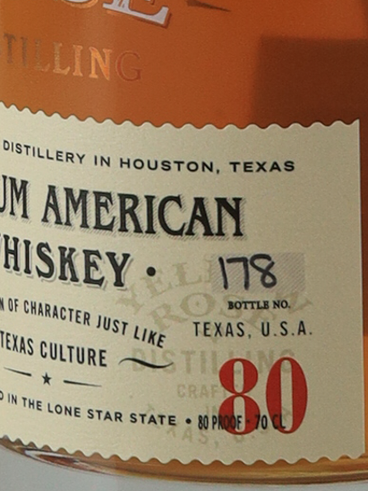 Yellow Rose Premium American Whiskey
