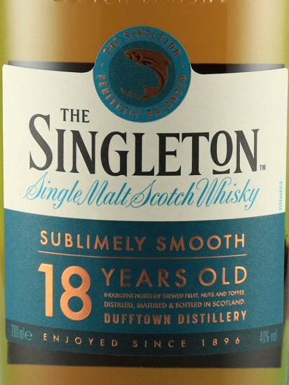 The Singleton 18 Years Old