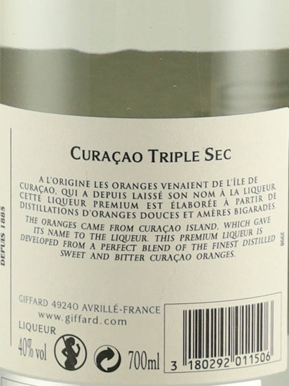Giffard Curacao Triple Sec