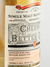 Load image into Gallery viewer, Old Particular Cheers to Better Days Benrinnes 12 Years Old 2009