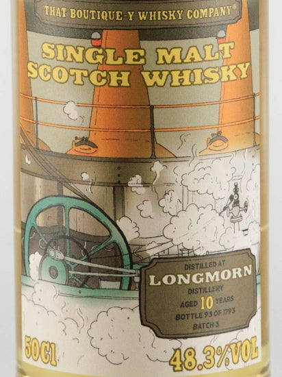 Boutique Whisky Longmorn 10 Years Old Batch 3