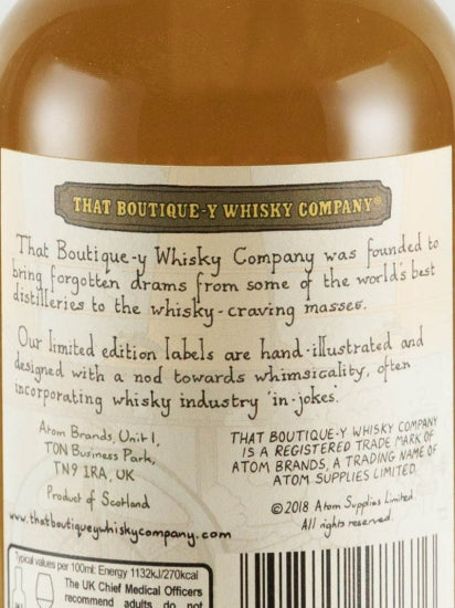 Boutique Whisky Longmorn 10 Years Old Batch 3