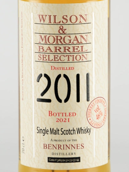 Wilson & Morgan Benrinnes 2011/2021
