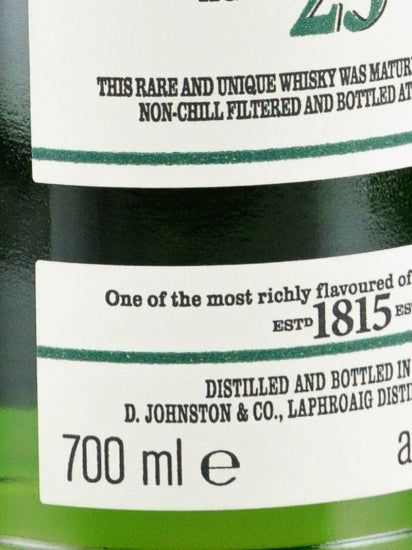 Laphroaig 25 Years Old Cask Strength 2021 Release